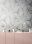 blomstret tapet, non-woven tapet Kumano grå