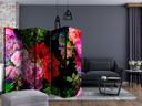 Screen room divider - Sommeraften, 3-delt