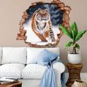 3D Wallsticker van Duijn - Sibirisk tiger i sneen
