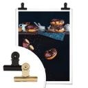 Plakat - Belenko - Donuts from the top