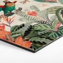Hexagon Dibond Exotische jungle met papegaaien - UN Designs