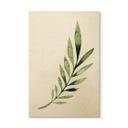 Cuadro de madera Kvilis - Hoja de palmera
