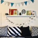 Decoración acrílica Origami cabeza de león