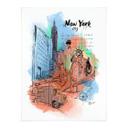 Póster Nueva York - Estatua de la Libertad - Love your City