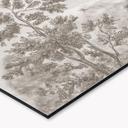 Keukenachterwand landschap met tuinlandschap in beige - Ms Tiff