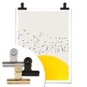 Póster Kubistika - Miles de pájaros