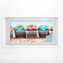 Película de privacidad Fiesta Cupcakes - Panorama