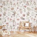 Papel pintado Ratones felices en el prado - Kikki Belle