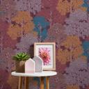 Architects Paper Floral Impression - Papier peint intissé de forêt, violet