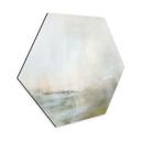 Hexagon Dibond Gyldent abstrakt - Hobday