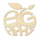 Træbogstaver - Big Apple