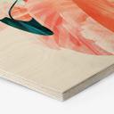 Hexagone - Bois Goed Blauw - Pink Flamingo