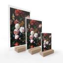 Borddekoration de Heem - Stilleben med blomster i en glasvase