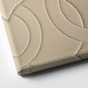 Cuadro Lienzo Anillos abstractos beige - Grande - Cuadrado