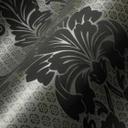 tapet med ornamenter i grå og bronze non-woven tapet A.S. Creation i barokstil