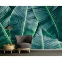 Non-woven tapet BananaLeaves palmetræer jungleDesignwalls i grønt