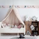Tapet, non-woven tapet Kids Walls pink, hvid