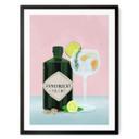 Plakat Gin og tonic-cocktail - Lizde