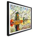 Póster Zamart - Kandinsky y los molinos de viento holandeses