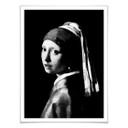 Póster Vermeer - La joven de la perla