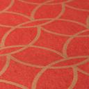 rødguld blankt tapet - geometrisk non-woven tapet