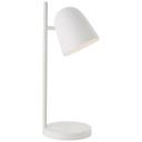 Tischleuchte Lotta, weiß, 41,2 x 15 cm, Nachttischlampe, dimmbar