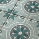 Azulejos Adhesivos flor en círculo - lote de 12