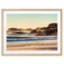 Póster playa costa al amanecer en África - Hugonnard