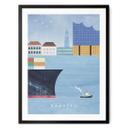 Plakat Rivers - Hamburg