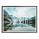 Póster Quiero ver el mundo