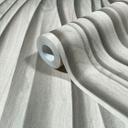 Ikke-vævet tapet i beige 3D-effekt trælook panelstruktur træ moderne 
