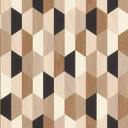 Rasch papier peint intissé, papier peint à motifs Salsa beige et brun