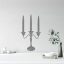 Wallsticker -  Lysestageren