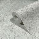 Grafisk tapet, non-woven tapet Flora grå
