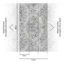 Barokt tapet i sølvgrå - nonwoven tapet ornamentalt design - elegant tapetmaleri