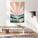 Lienzo SpaceFrog Designs - Verano retro
