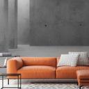 Concretelook GreyCoridor tapet i gråsort - non-woven tapet Designwalls 2 - 2,55 x 3,5 m