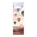 Póster de tela Volando alto con los globos aerostáticos - Goed Blauw - Panorama