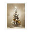 Plakat Treechild - Golden Christmas Tree