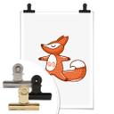 Affiche - Yoga-renard 03