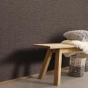Papier peint intissé gris foncé avec structure tissée moderne marquant et intemporel élégant