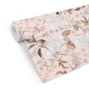 Tapet med boho-mønster og blomster og frugt - UN Designs