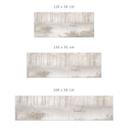 Keukenachterwand bos bij het meer in beige mist - Ms Tiff