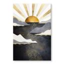 Akrylbillede SpaceFrog Designs - Golden Dawn