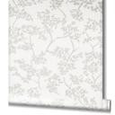 SCHÖNER-WOHNEN non-woven tapet, strukturtapet hvid, perlemor