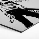 Hexagone - alu-Dibond Banksy - Atteindre la grandeur