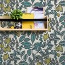 Architects Paper Floral Impression - Papier peint intissé fleuris, bleu