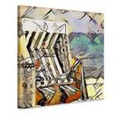 Lienzo Zamart - Kandinsky encuentra Warnemünde - Cuadrado