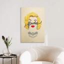 Cuadro de madera Tohmé - Flawless Marilyn