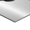 Geborsteld Alu-Dibond met goud-, zilver- & kopereffect - Vlinders in zacht licht - Treechild
